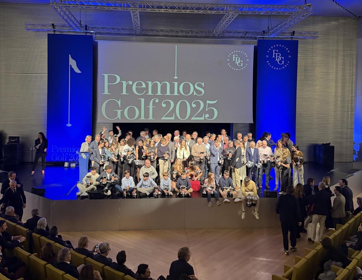 Las imágenes de la Gala Premios del Golf 2025