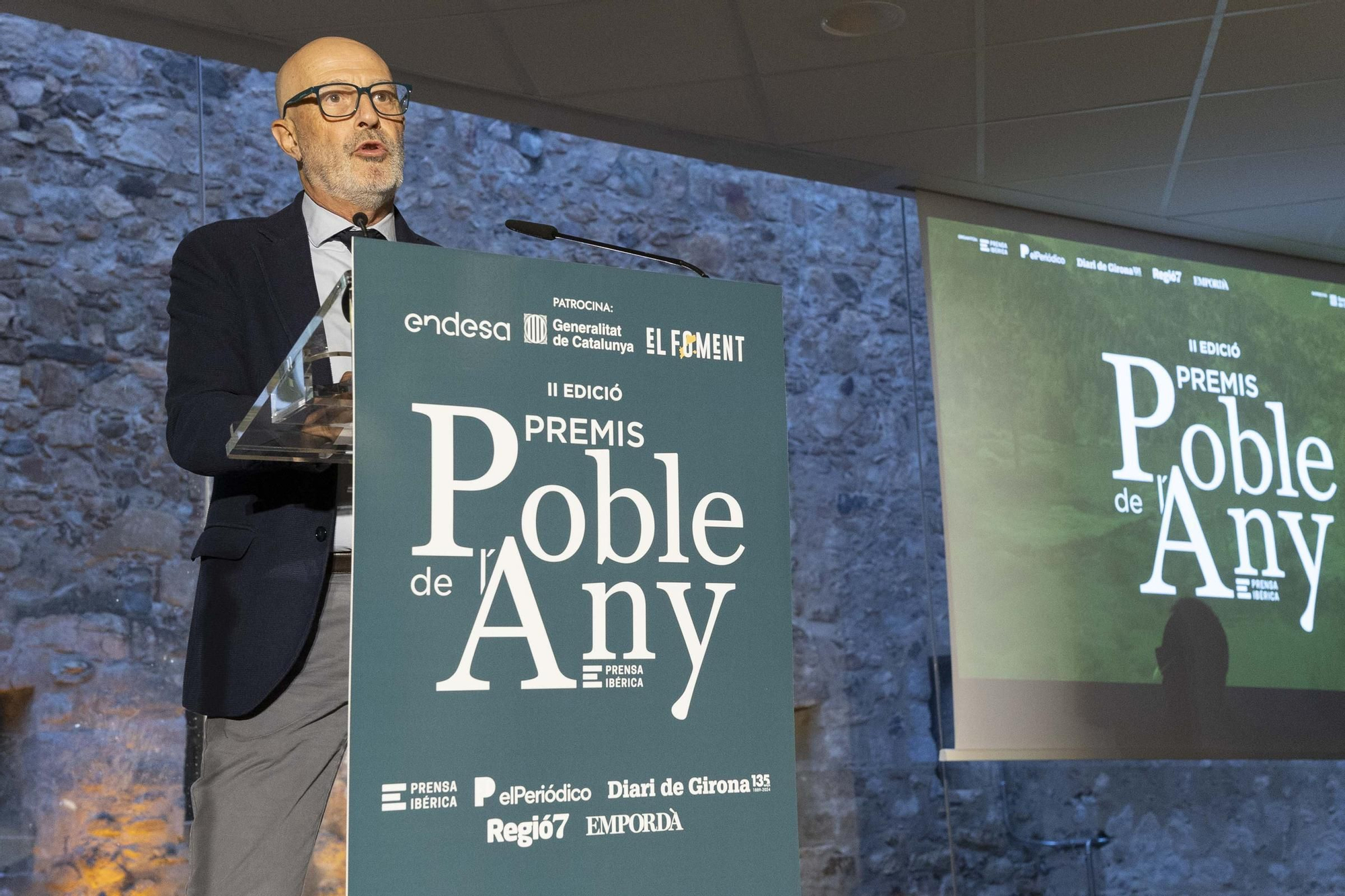 Les imatges dels Premis Poble de l’Any 2024 al Castell de Calonge