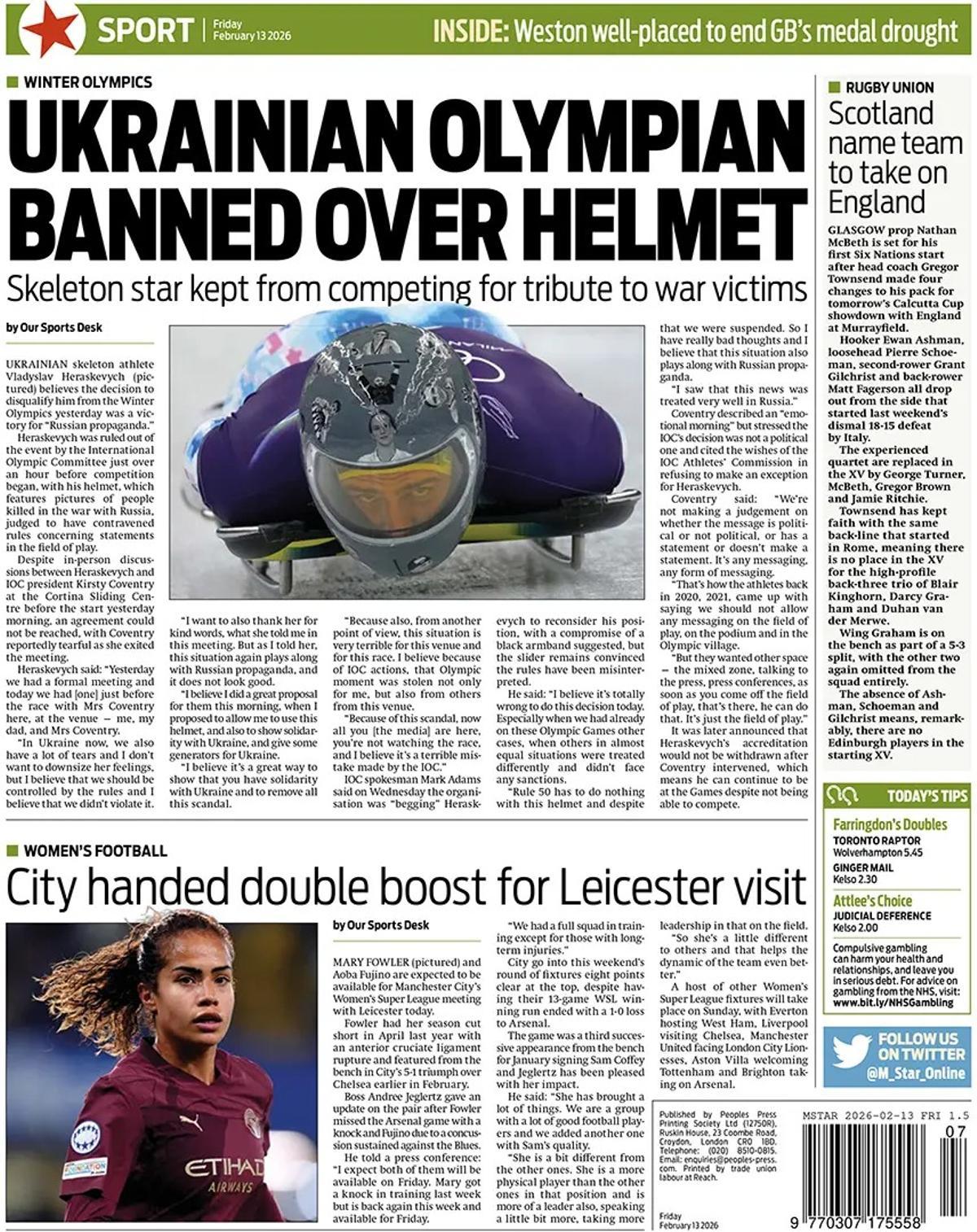 Estas son las portadas de la prensa deportiva de hoy