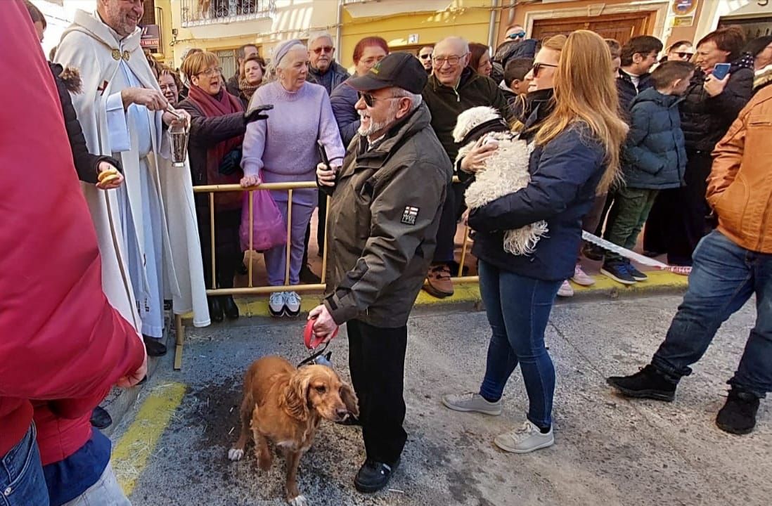 Navajas bendice a sus animales por San Antón