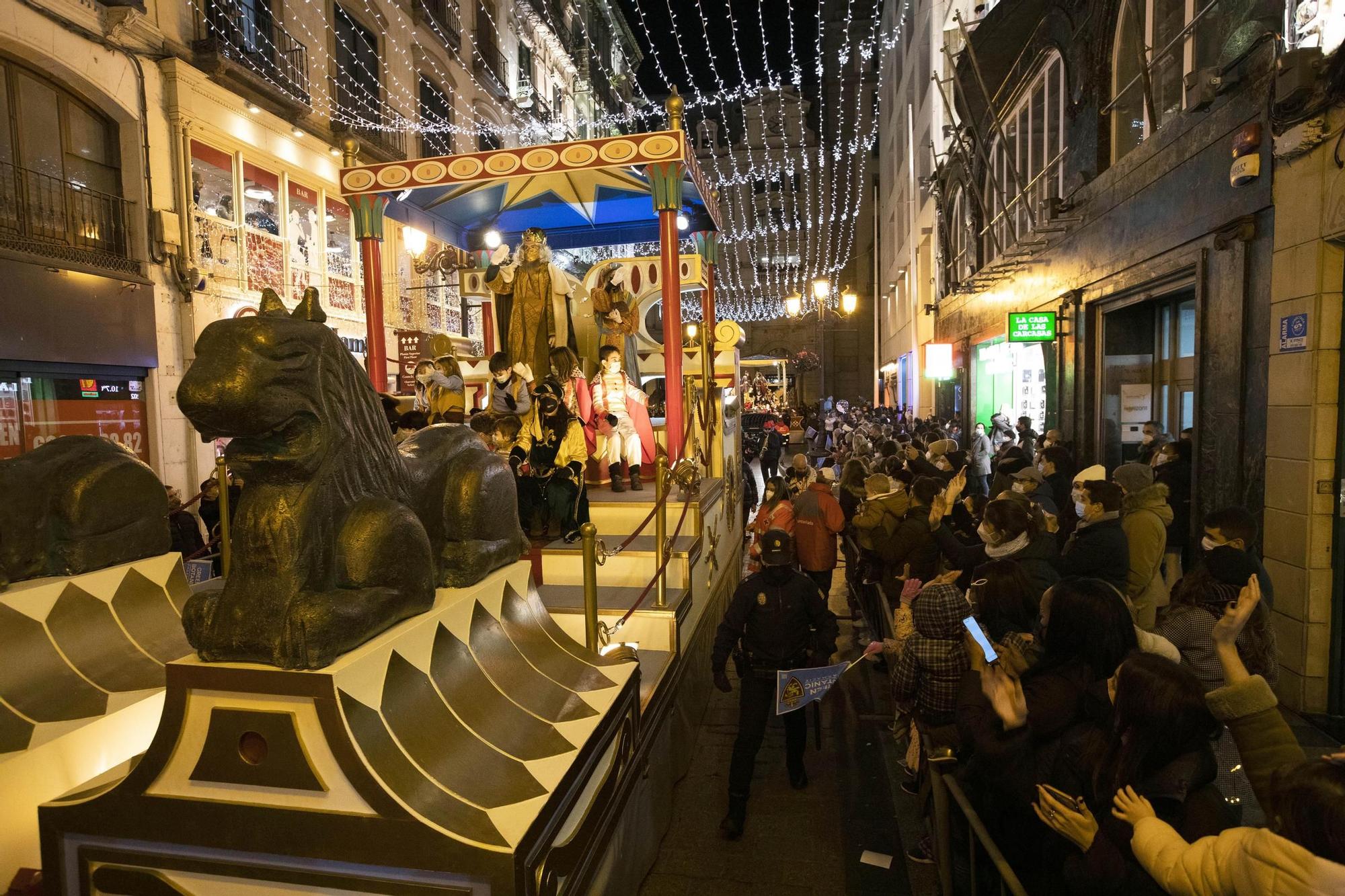 Cabalgata de Reyes en Zaragoza 2022