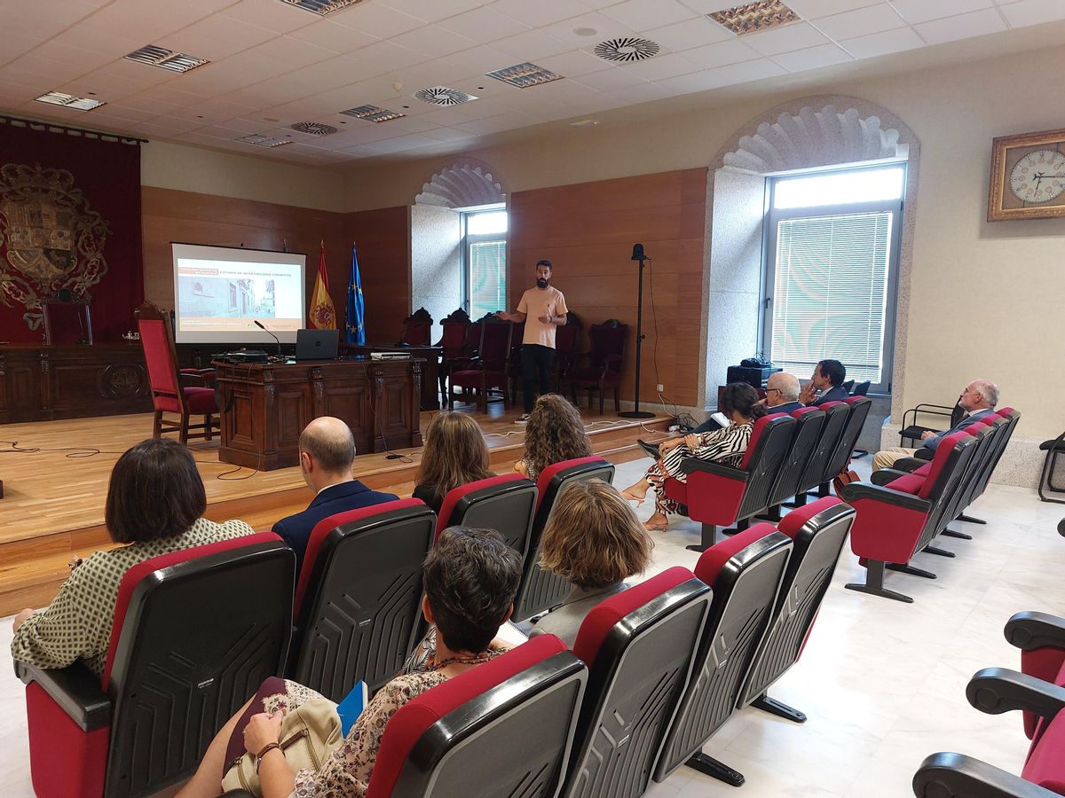 Un momento del acto en la sede del TSJ.