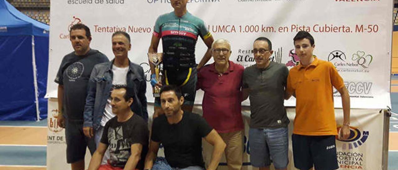 Un ciclista valenciano recorre 1.000 kilómetros en menos de 42 horas