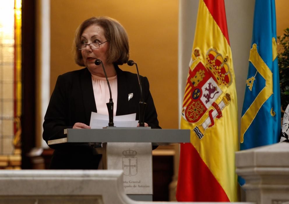 40.º aniversario de la Carta Magna en el Parlamento asturiano