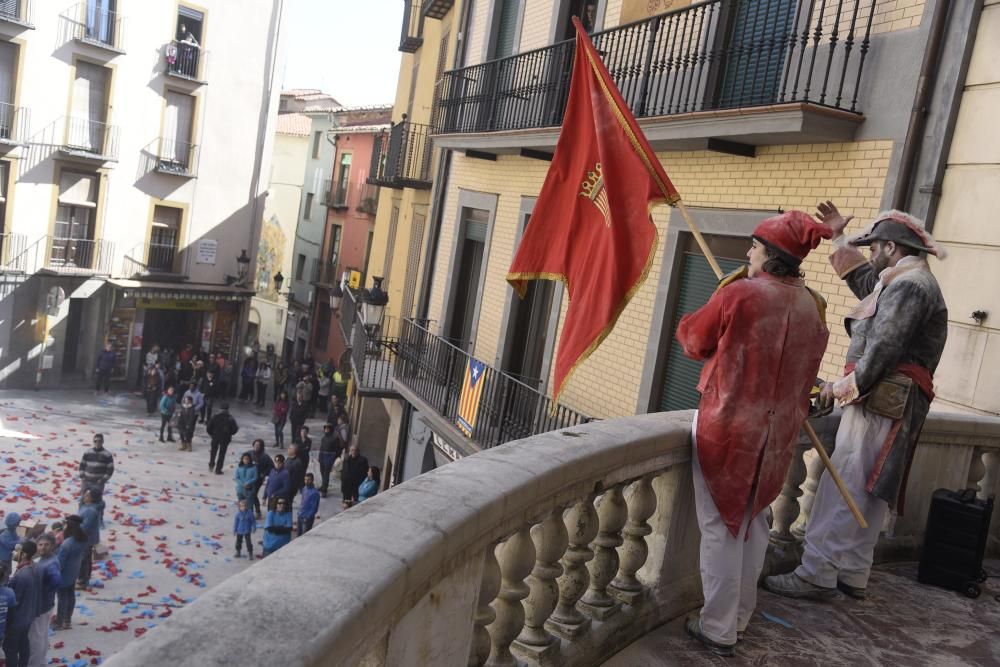 Guerra de farina al Carnaval de Berga