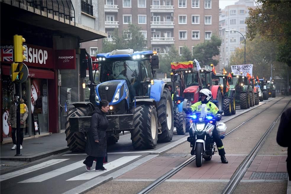 La Tractorada toma Zaragoza