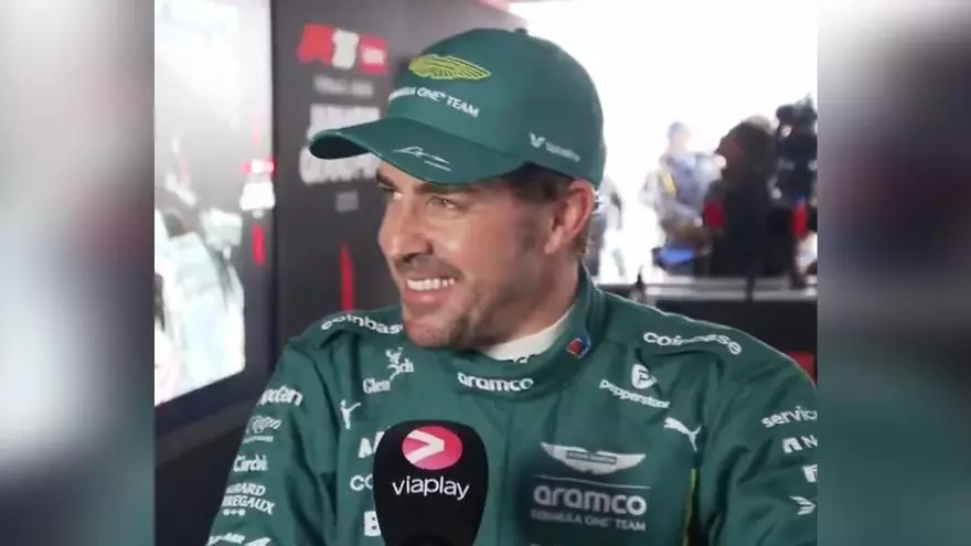 Fernando Alonso sobre la pole de Verstappen: “Solo él puede hacerlo"