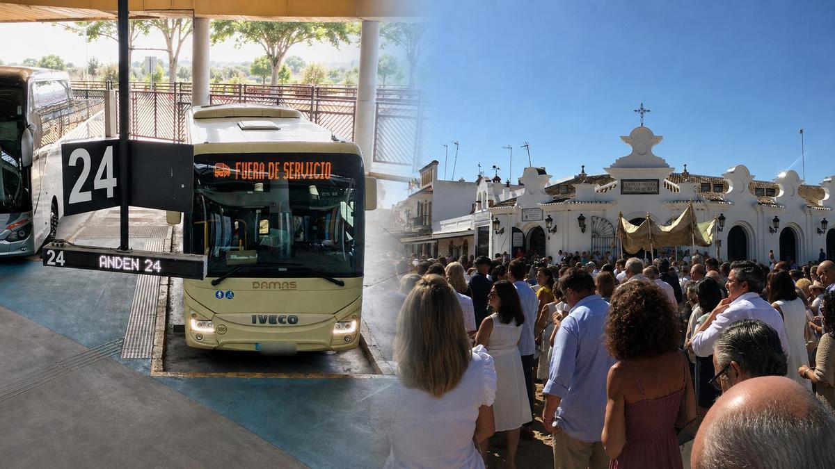 Toda la información para ir al Rocío Chico 2026 en transporte público