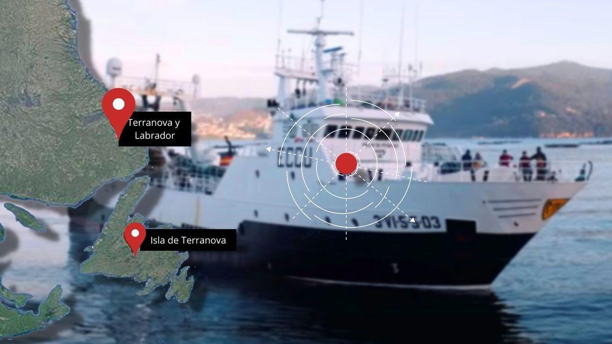 La Xunta confirma la muerte de 7 marineros en el naufragio de un pesquero en Terranova.