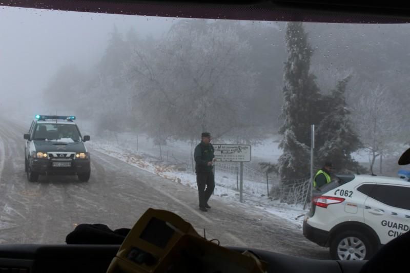 Nieve en la provincia de Córdoba