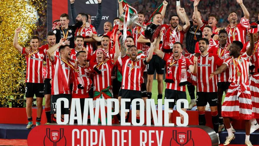 El Athletic levanta el título de campeón de Copa