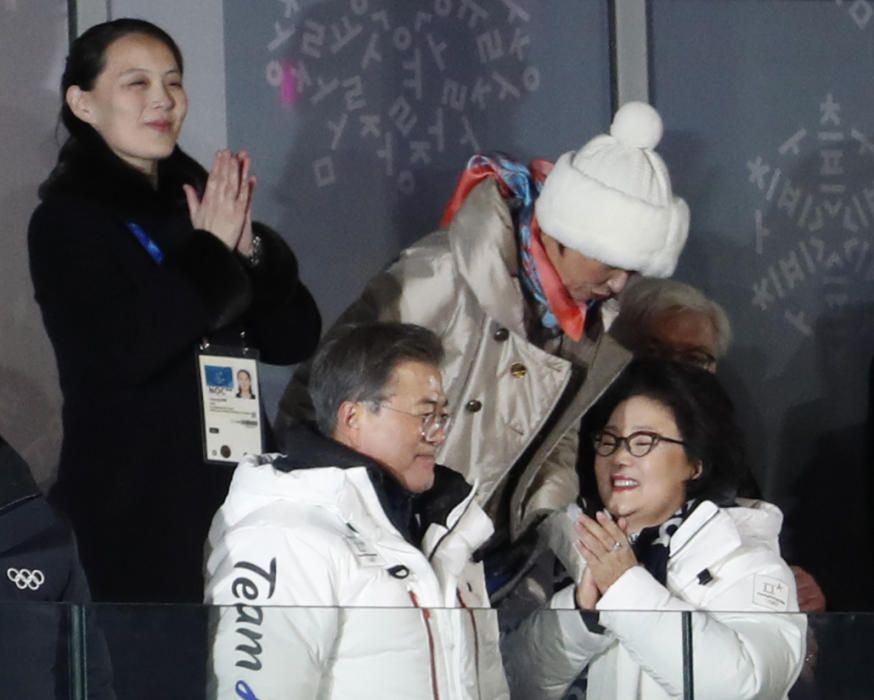 Inauguració dels Jocs Olímpics d'Hivern a Pyeongch