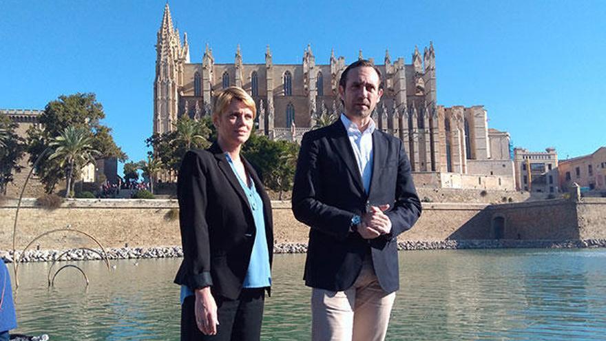 José Ramón Bauzá und Aina Aguiló wollen die Partei gemeinsam einen.
