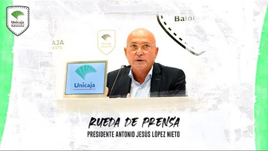 Sigue en directo la comparecencia de López Nieto para analizar la situación del Unicaja