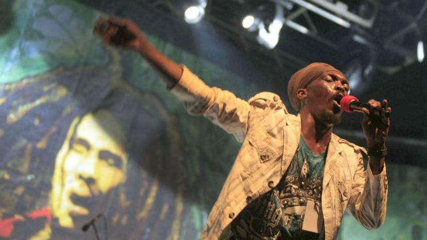 Anthony B en el Rototom de 2010