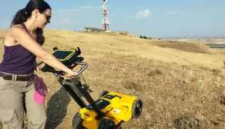 El georradar detecta "anomalías" vinculadas a estructuras en el subsuelo El Viso