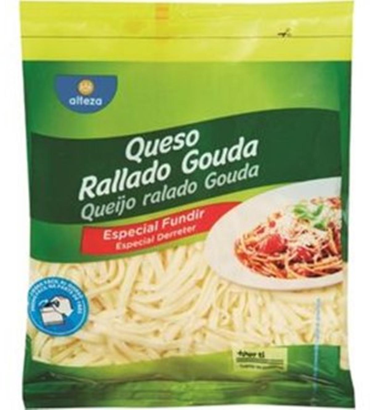 Queso rallado gouda de la marca Alteza