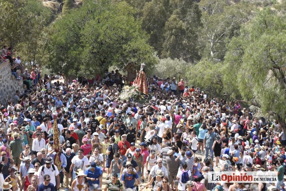 Romería de la Virgen de la Fuensanta: Llegada al S