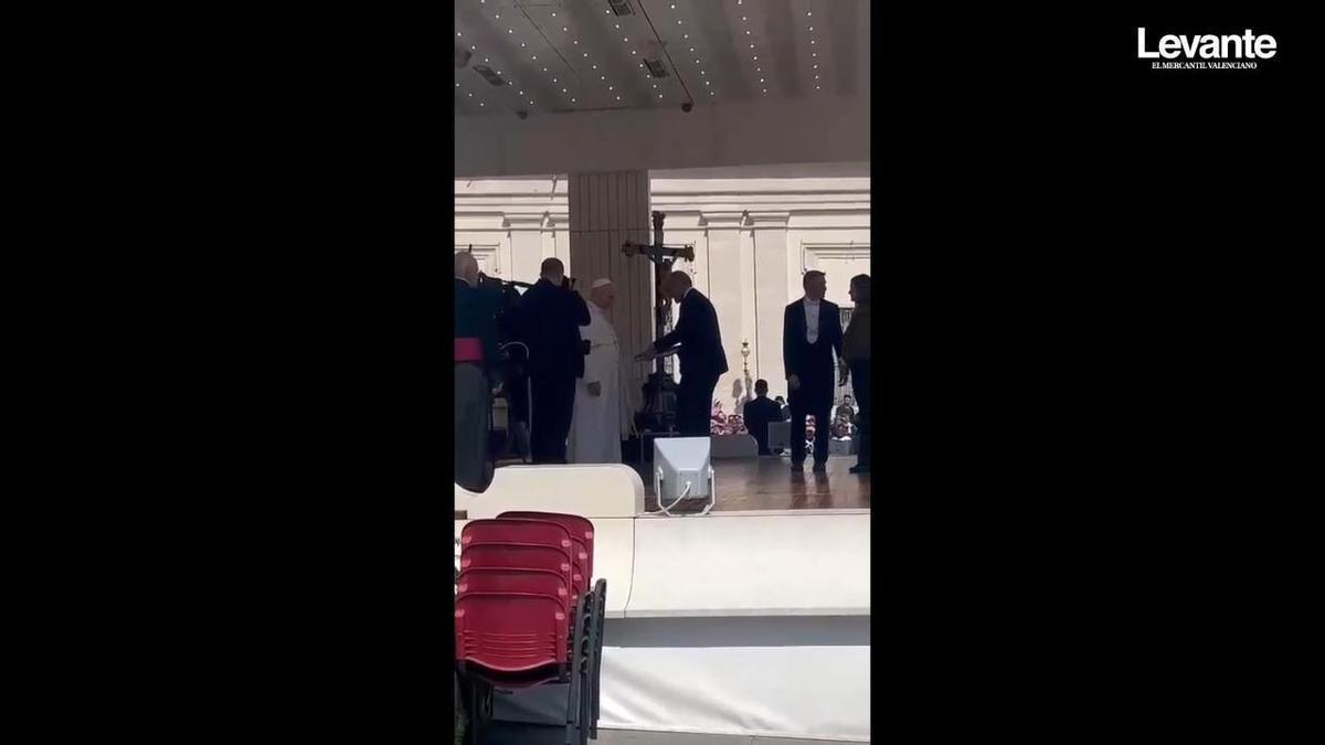 El papa León XIV recibe a Camps en el Vaticano