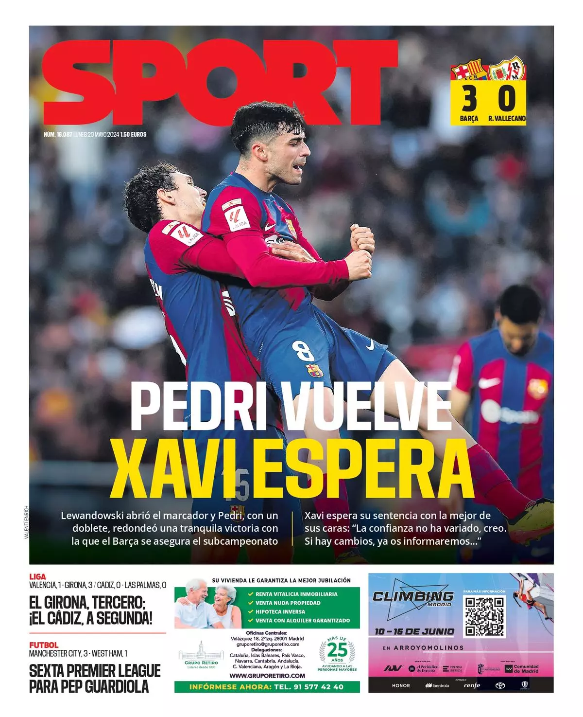 Las portadas de los diarios deportivos de hoy, 20 de mayo de 2024