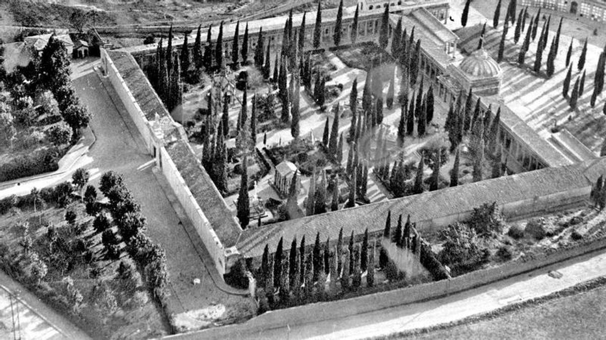 Primitiu cementiri de Manresa a finals del segle XIX
