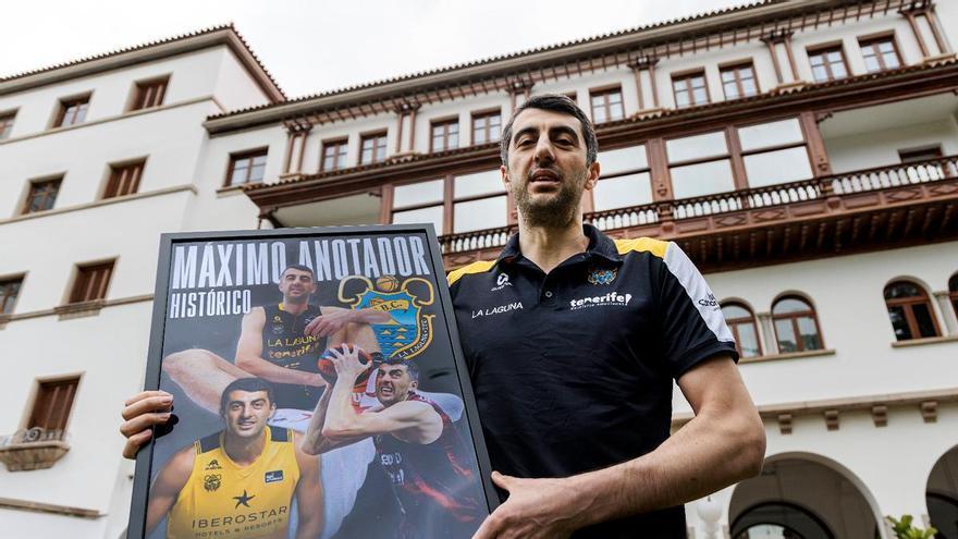 Gio Shermadini, máximo anotador histórico del Canarias: "Es el sueño de cualquier jugador"