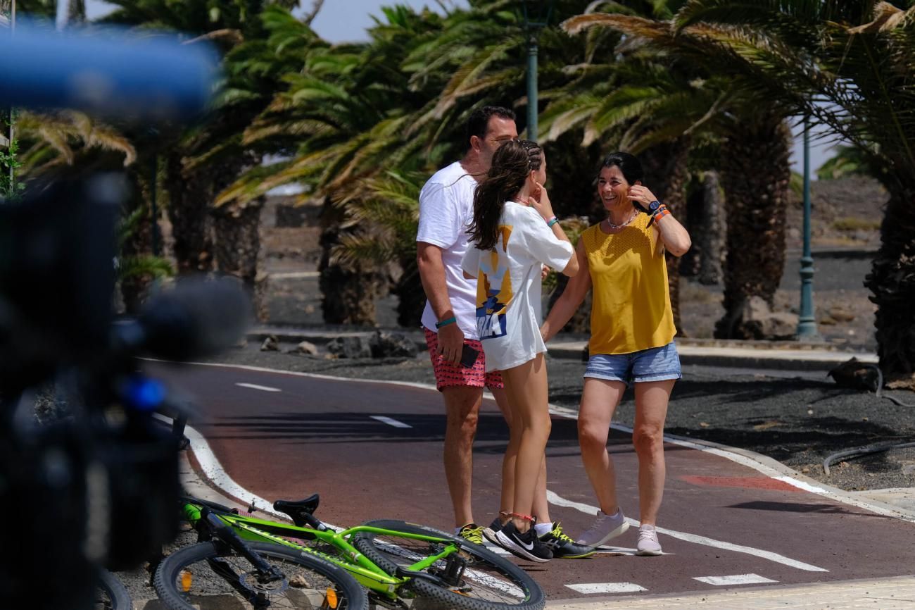 Pedro Sánchez y su familia llegan a La Mareta para pasar sus vacaciones (03/08/2022)