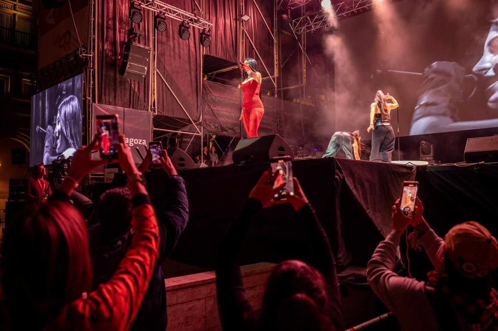 EN IMÁGENES | Naiara no falla a su cita con los Pilares en el concierto de los 40