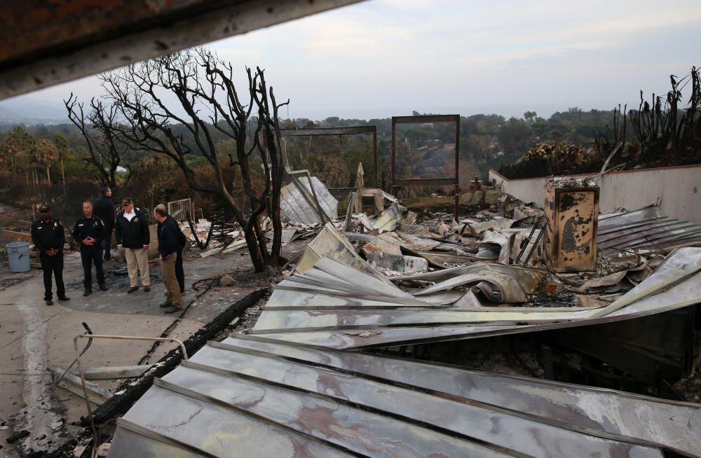 El devastador incendio de California, en imágenes