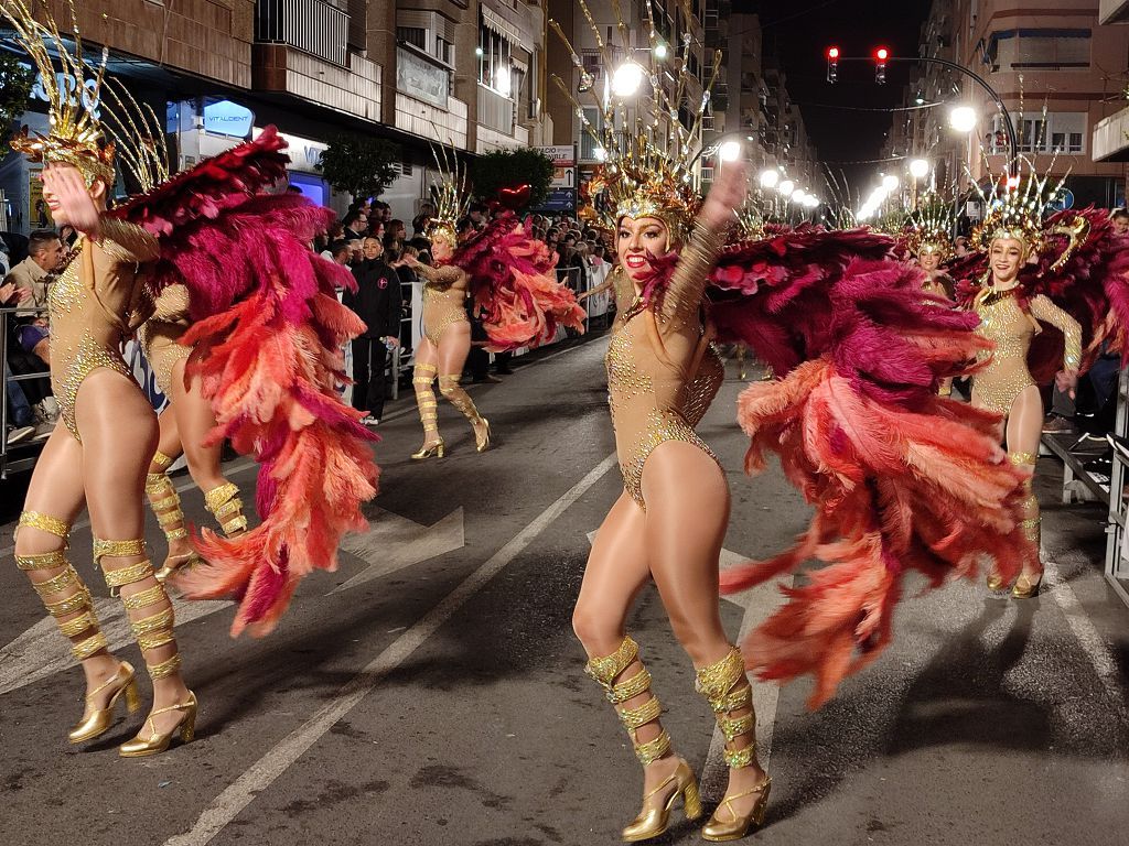 Revive la última noche del Carnaval de Águilas 2024, en imágenes