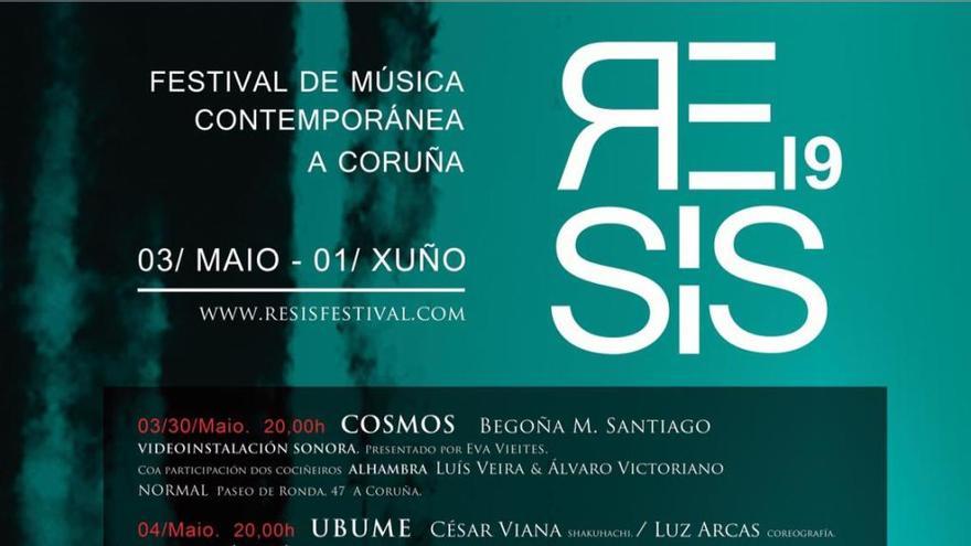 A Coruña acoge el Festival RESIS 2019, que pretende crear una plataforma de difusión de música contemporánea