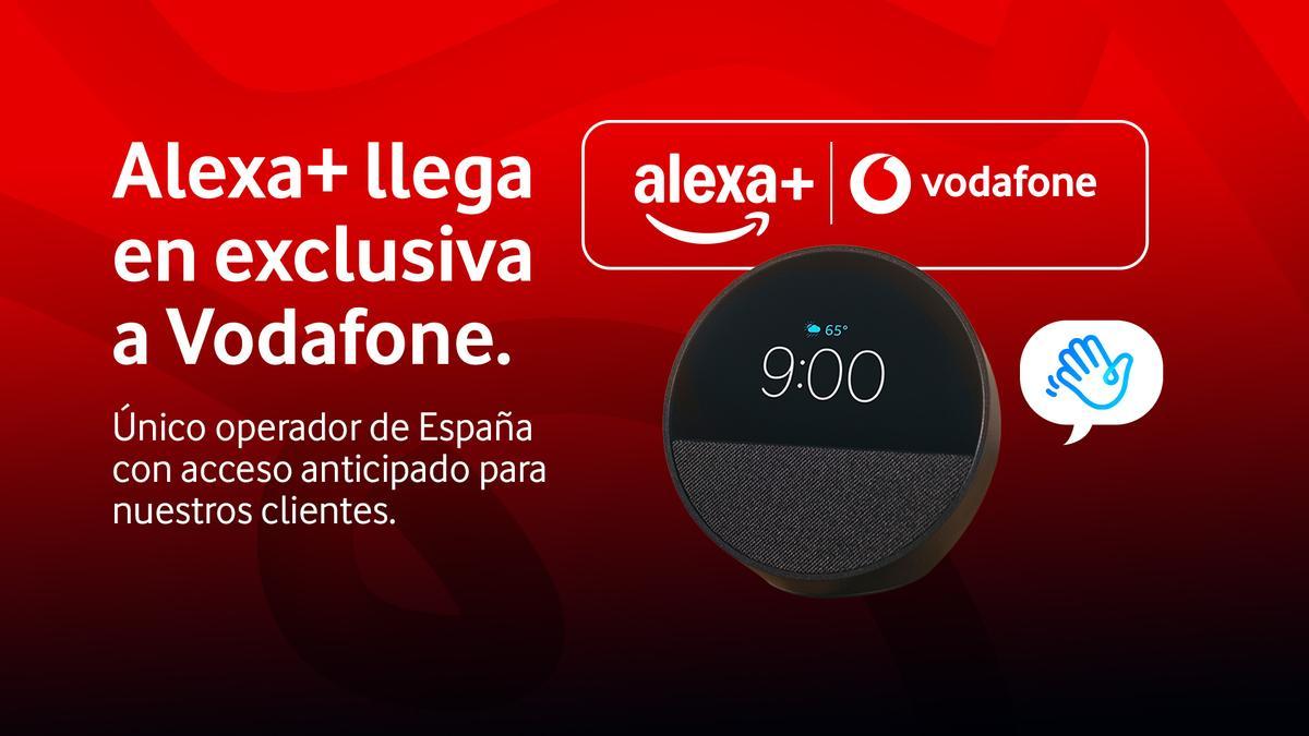 Alexa+ llega a Vodafone