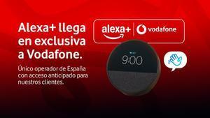 Alexa+ llega a Vodafone