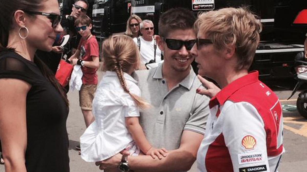 Casey Stoner en el GP de Catalunya