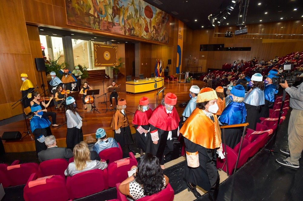 Acto de apertura del curso 2021-2022 en la ULPGC