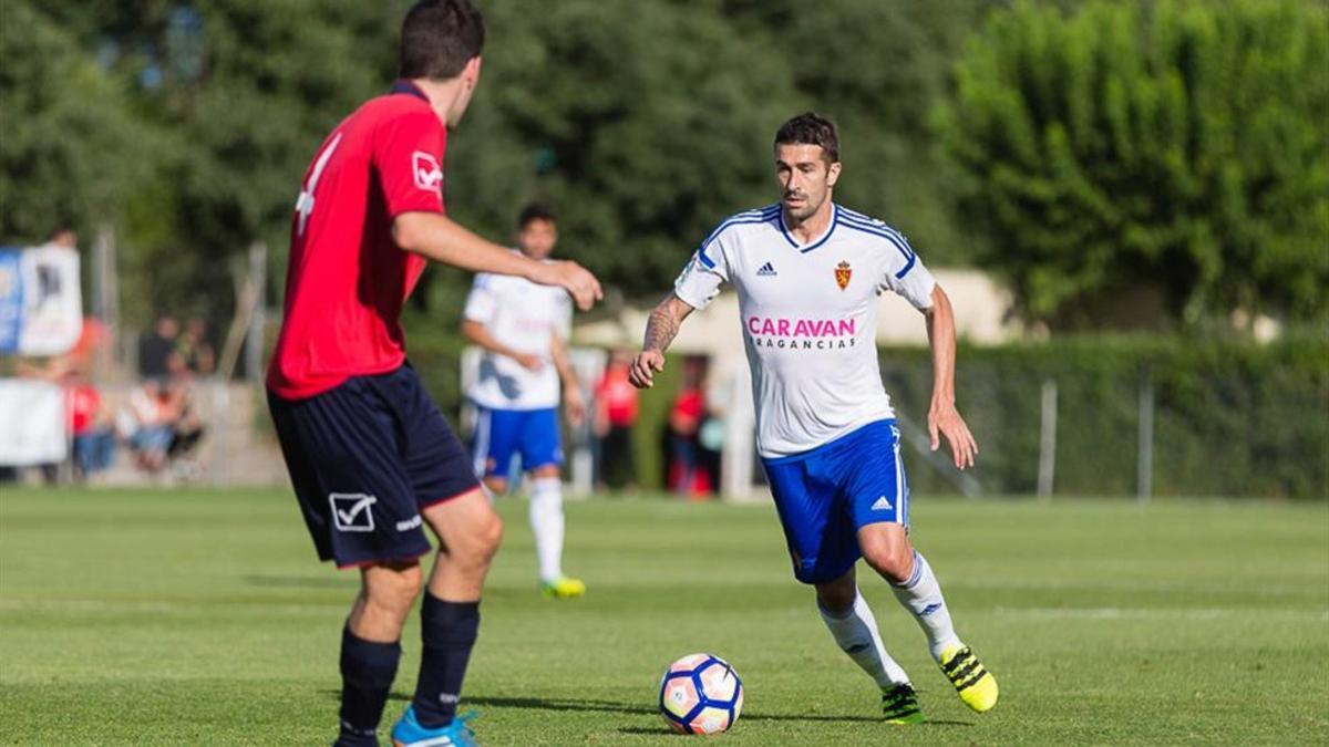 Cani ha cerrado su carrera en el club en el que se formó, el Zaragoza