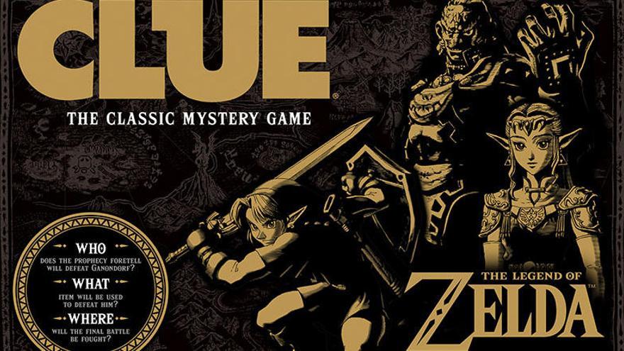 Portada del &quot;Cluedo&quot; temático sobre &quot;Legend of Zelda&quot;