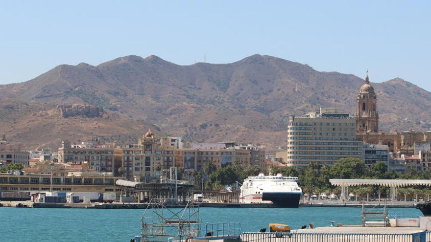 Una vista de Málaga capital.