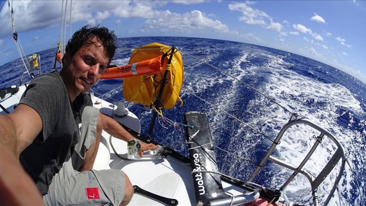 Dídac Costa, optimista ante la recta final de la Vendée Globe