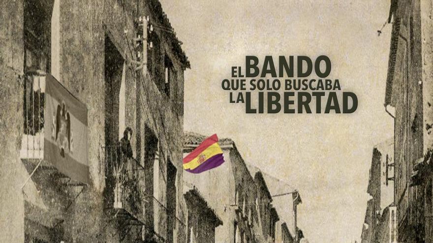 Elda paraliza un documental sobre represaliados del franquismo por usar la palabra &quot;bando&quot; y la bandera republicana en el cartel