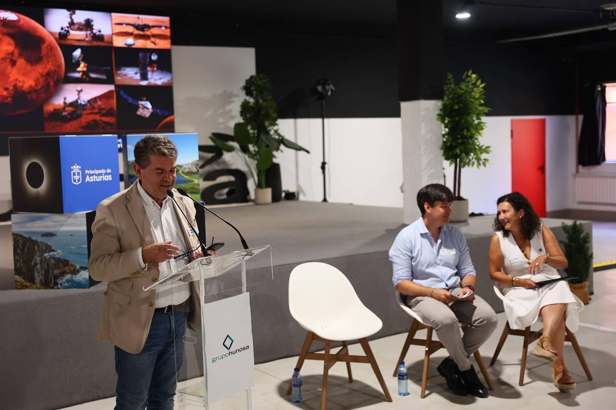 EN IMÁGENES: Visita de expertos internacionales del espacio al Pozo Sotón