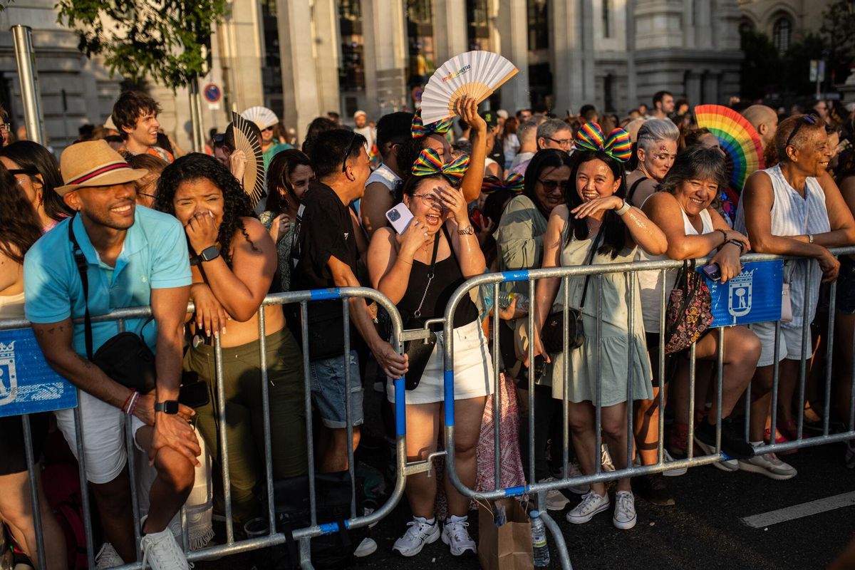 La marcha del Orgullo en Madrid, en imágenes.