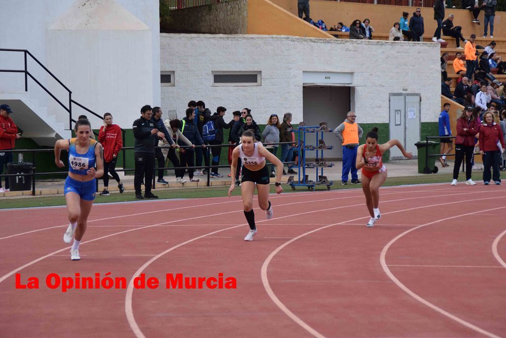 Regional absoluto y sub-23 de atletismo en Lorca