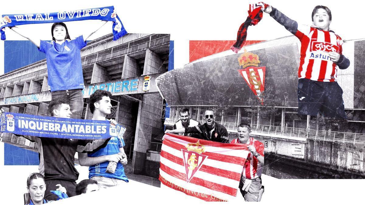 Asturias gana en las gradas de Segunda: Sporting y Oviedo, con las mejores cifras de asistencia y un nuevo récord a la vista