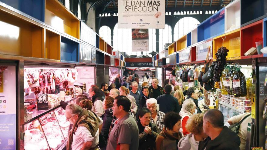 Compras de Navidad en el Mercado de Atarazanas
