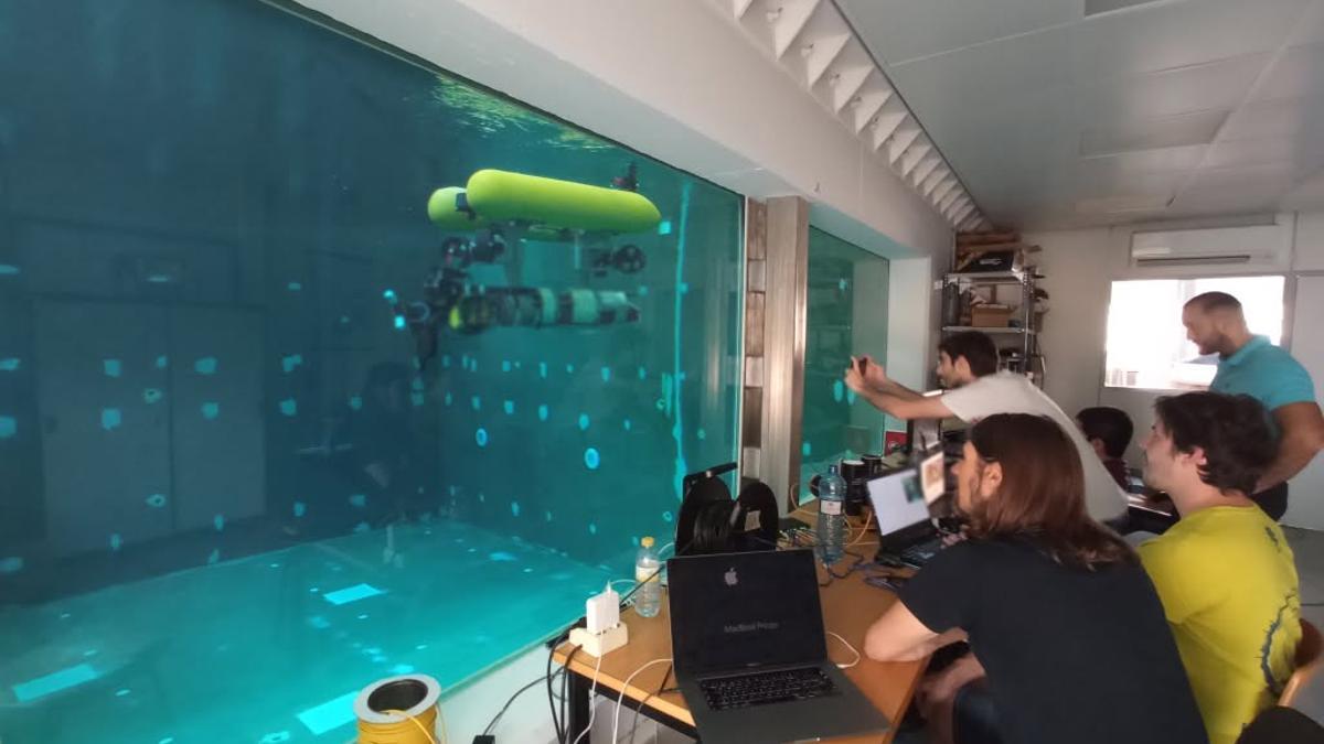 El Centre d'Investigació en Robòtica i Tecnologies Subacuàtiques, a ple rendiment.
