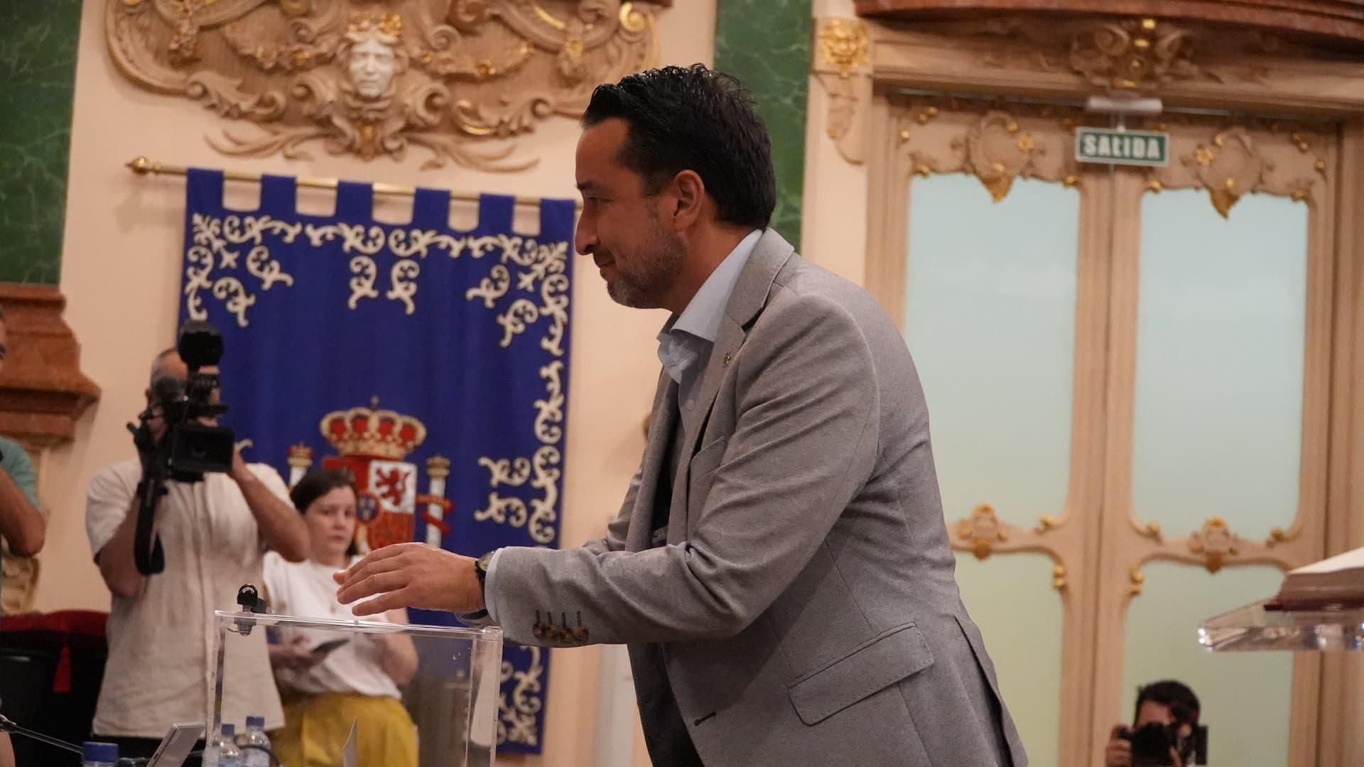 Toma de posesión de Raquel del Puerto como primera presidenta de la Diputación de Badajoz.