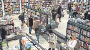 Una librería de Barcelona.