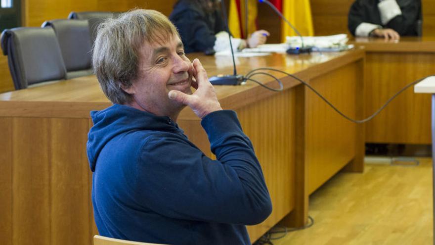 Jaime Giménez Arbe, en la Audiencia Provincial de Castellón.