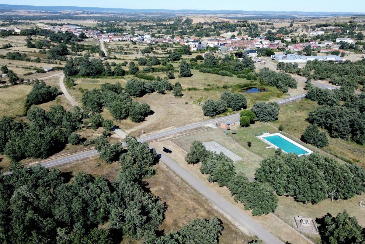 VVista aérea del municipio de San Vitero en el que se aplicará una nueva ordenanza. | CH. S.